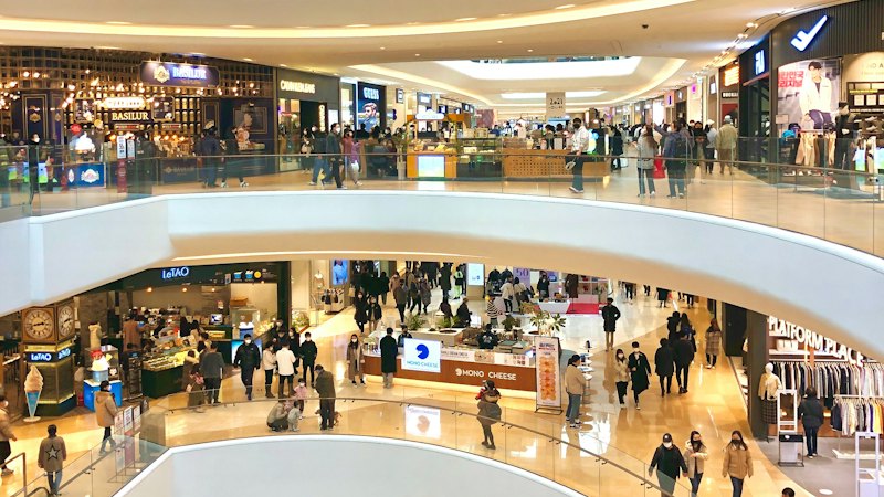 Wi-Fi network for a shopping mall or retail chain