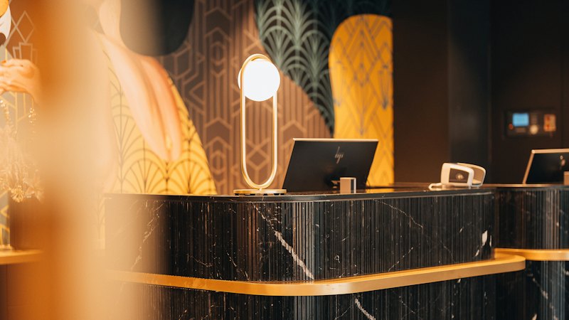 Hotel guest internet network